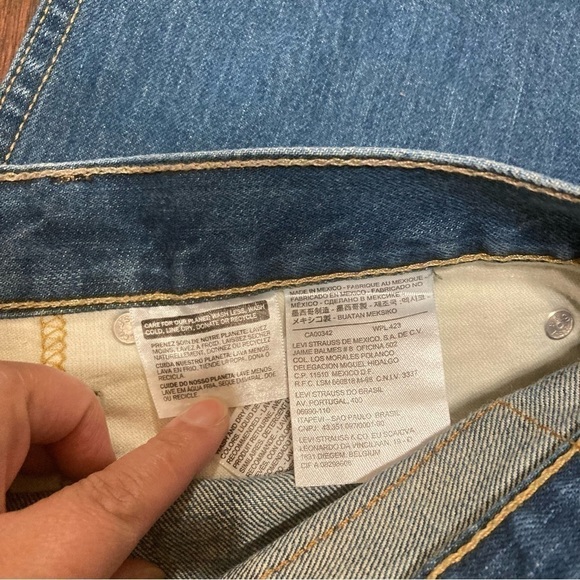 LEVI’S 550 jeans 48x26 altered GUC - Picture 12 of 13